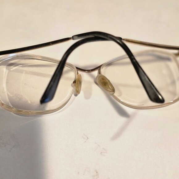 Logo Paris Gold Metal Half Rim Frame Eyeglasses 231-02 000 53 15 - Picture 13 of 15